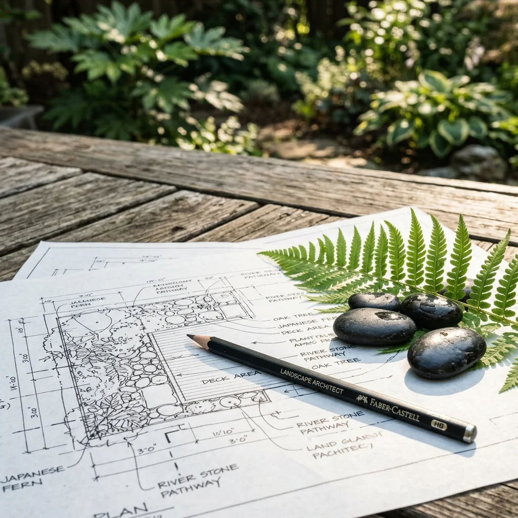 Landscapers web project visual mockup